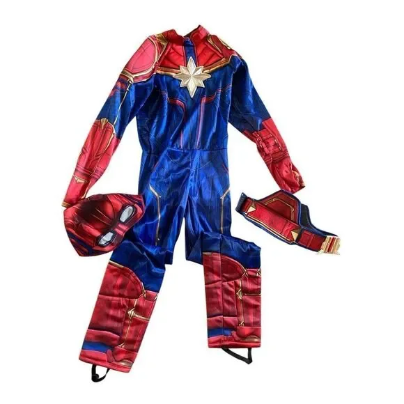 Girls Costume Rubie's Captain Marvel Hero Small - Picture 2 of 3